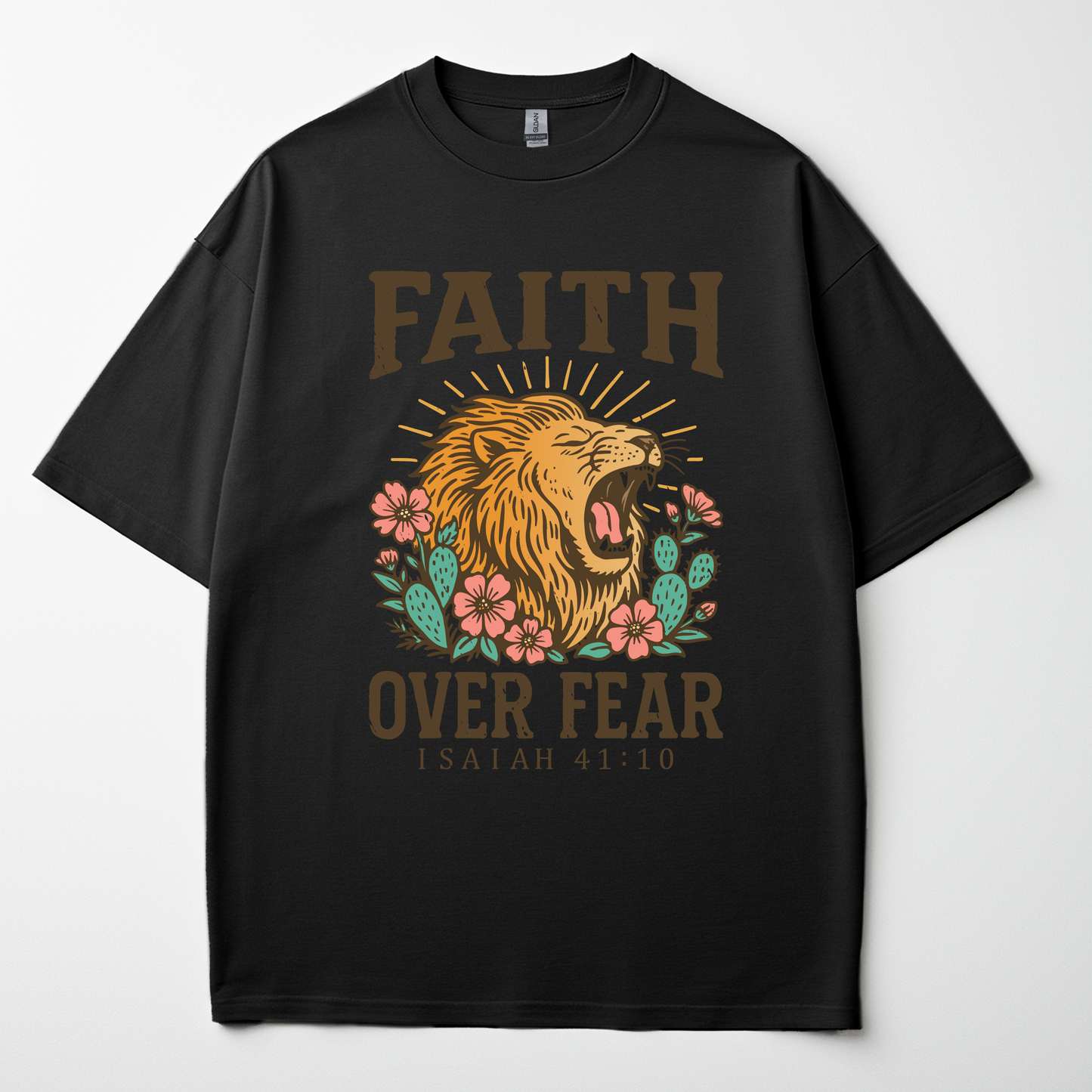 Faith Over Fear Tee -Isaiah 41:10