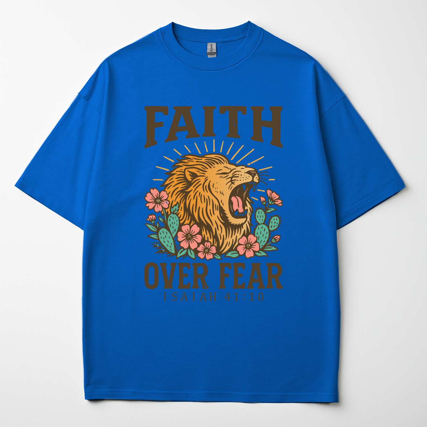 Faith Over Fear Tee -Isaiah 41:10