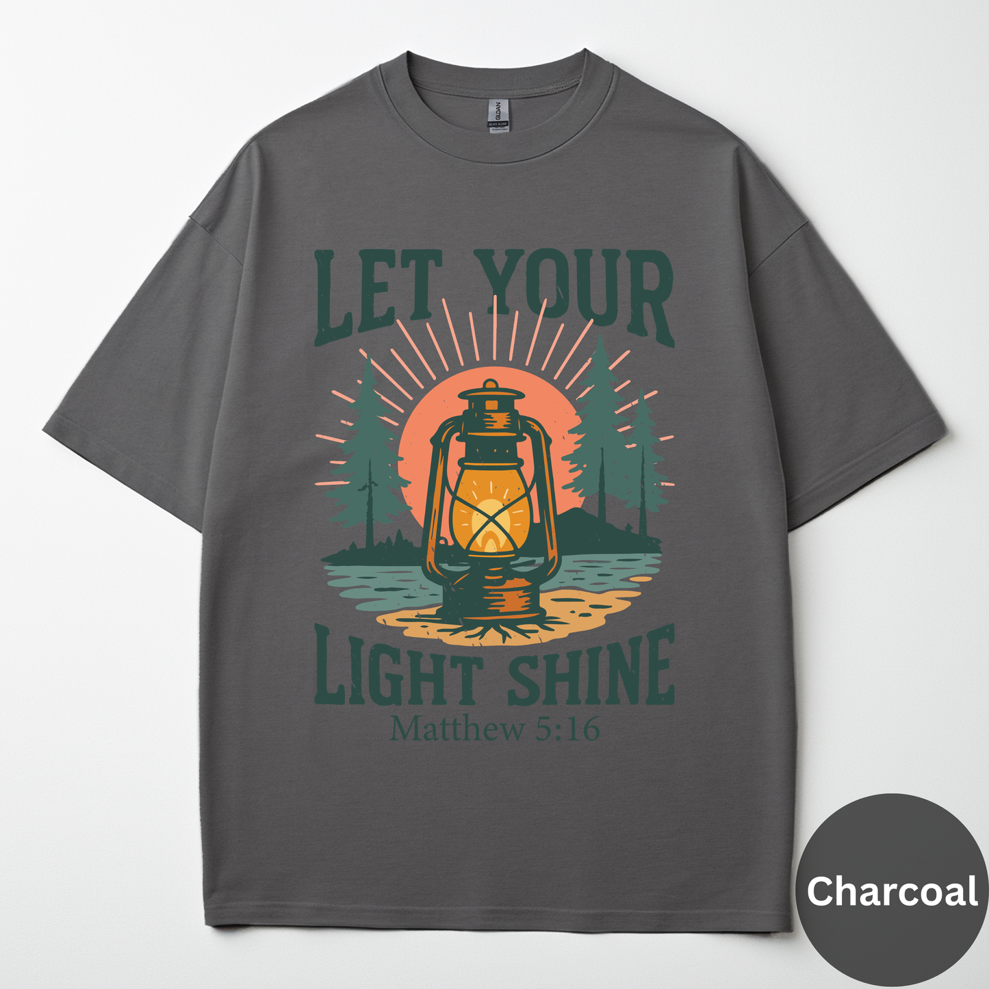 Let Your Light Shine Tee -Matthew 5:16