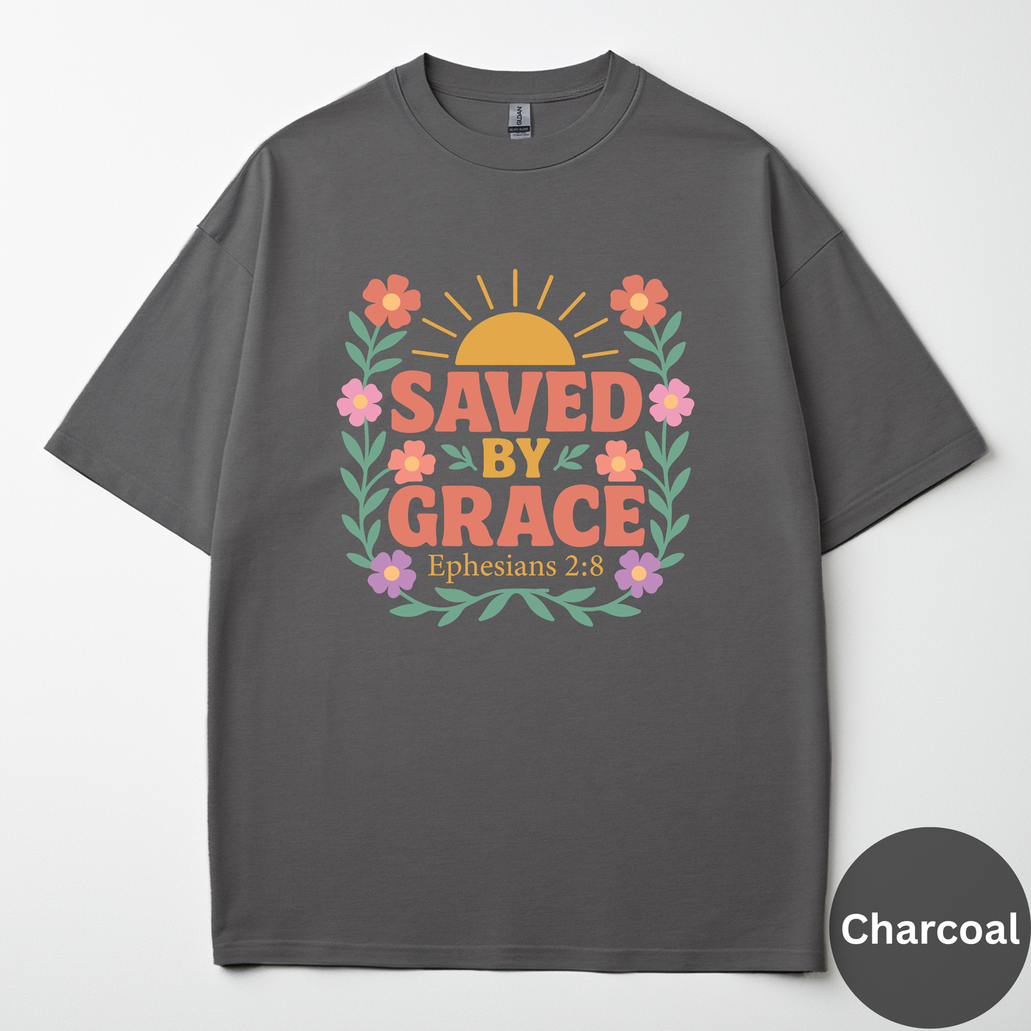 Saved By Grace Tee - Ephesians 2:8