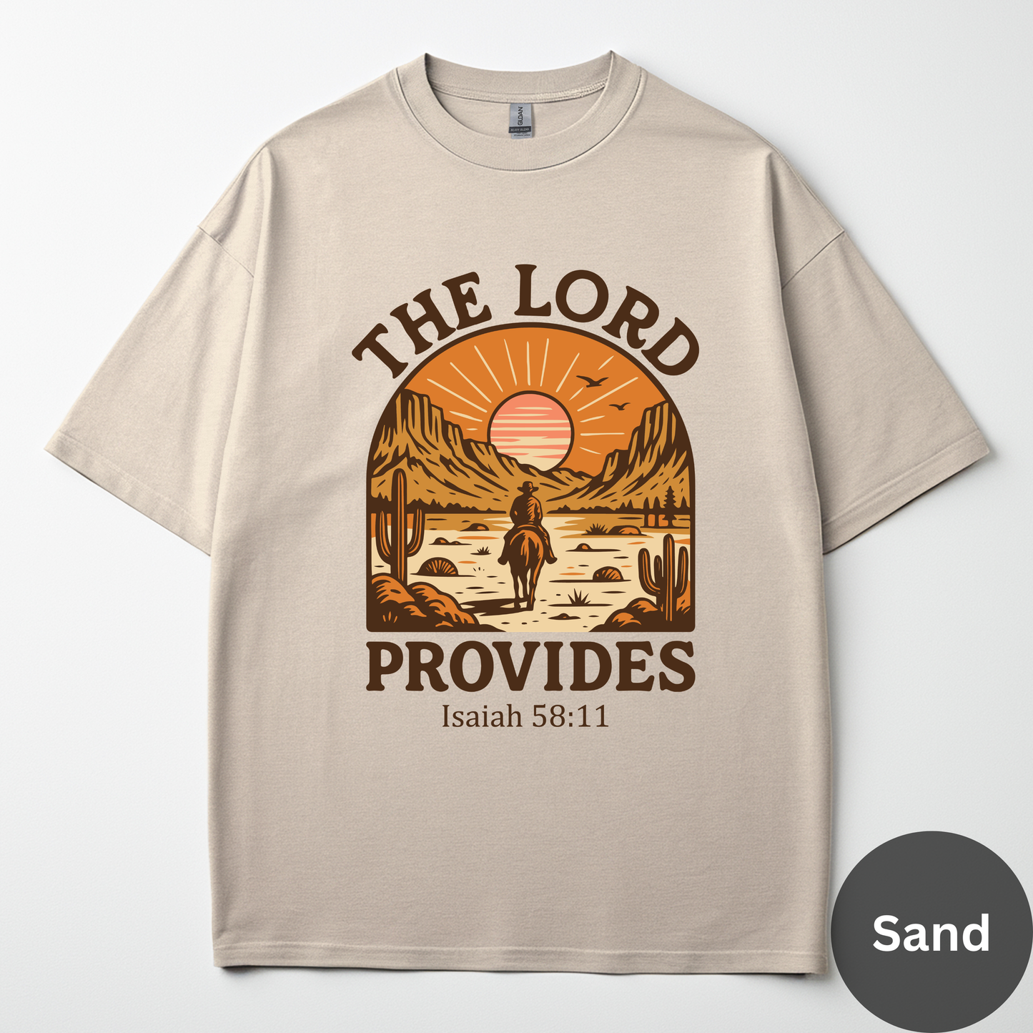 The Lord Provides Tee -Isaiah 58:11