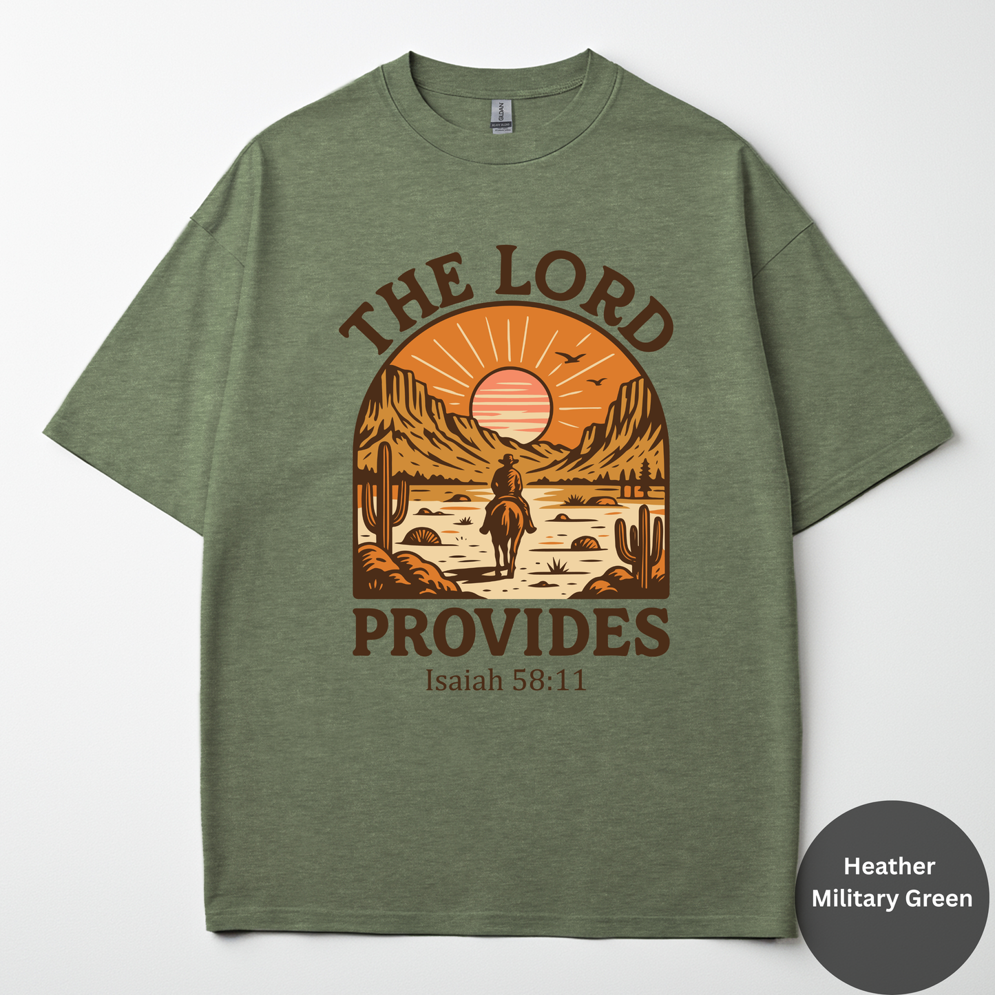 The Lord Provides Tee -Isaiah 58:11