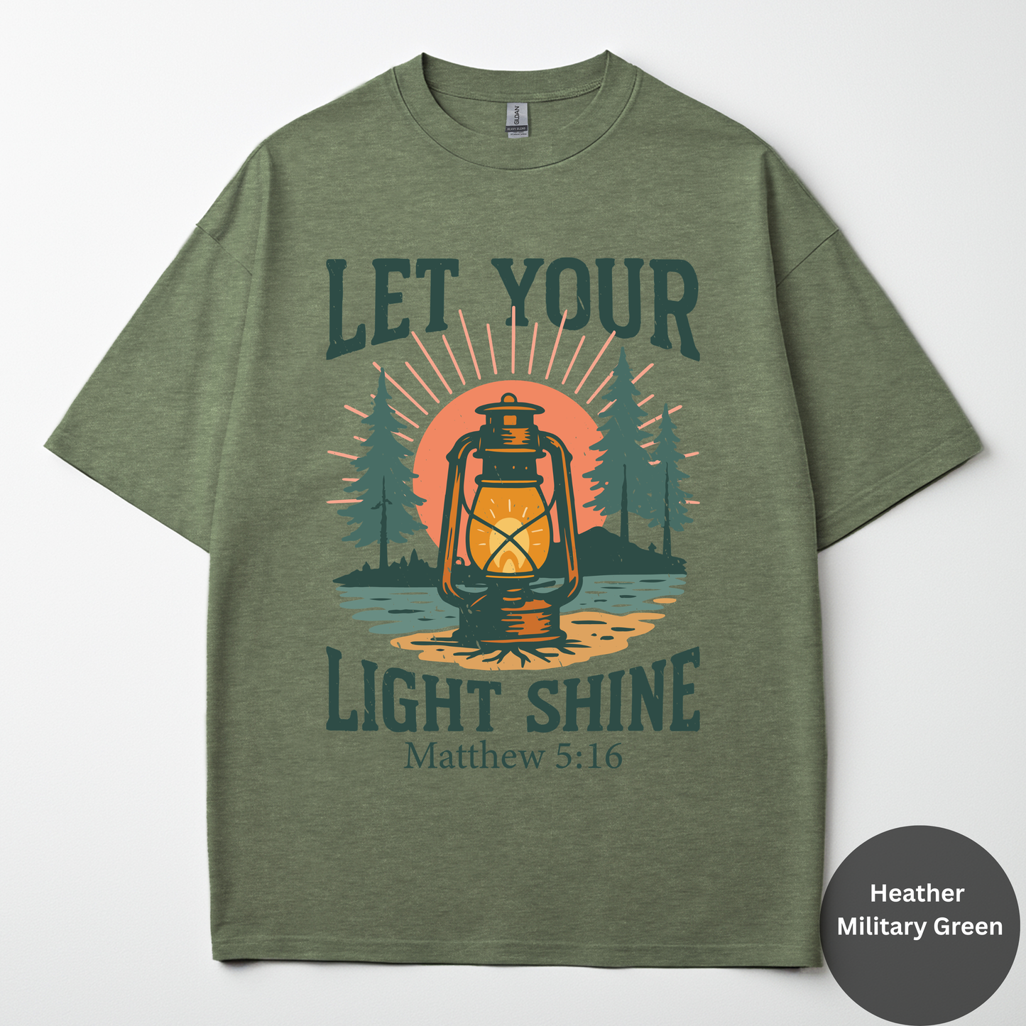 Let Your Light Shine Tee -Matthew 5:16