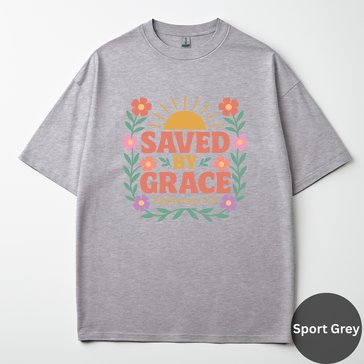 Saved By Grace Tee - Ephesians 2:8