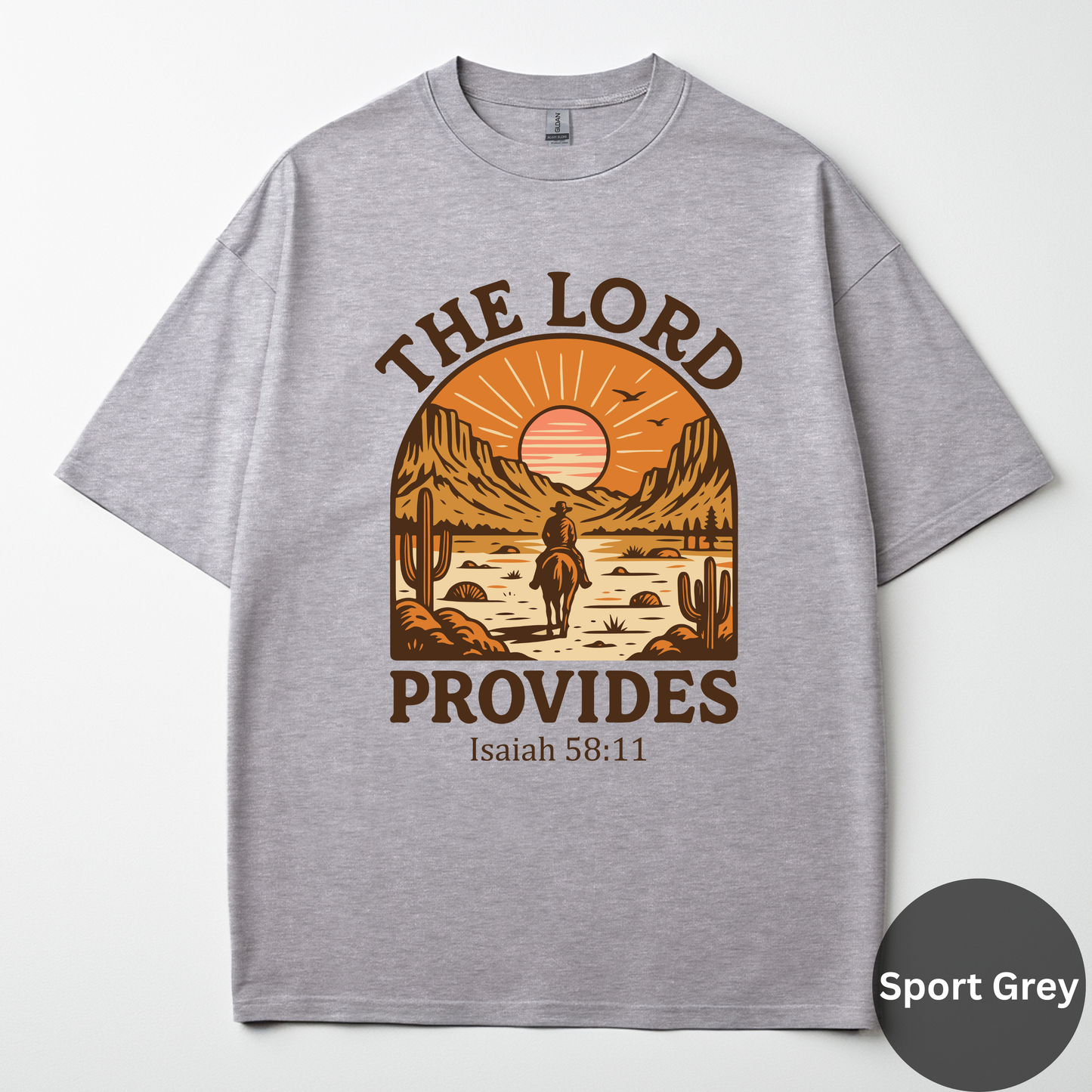 The Lord Provides Tee -Isaiah 58:11