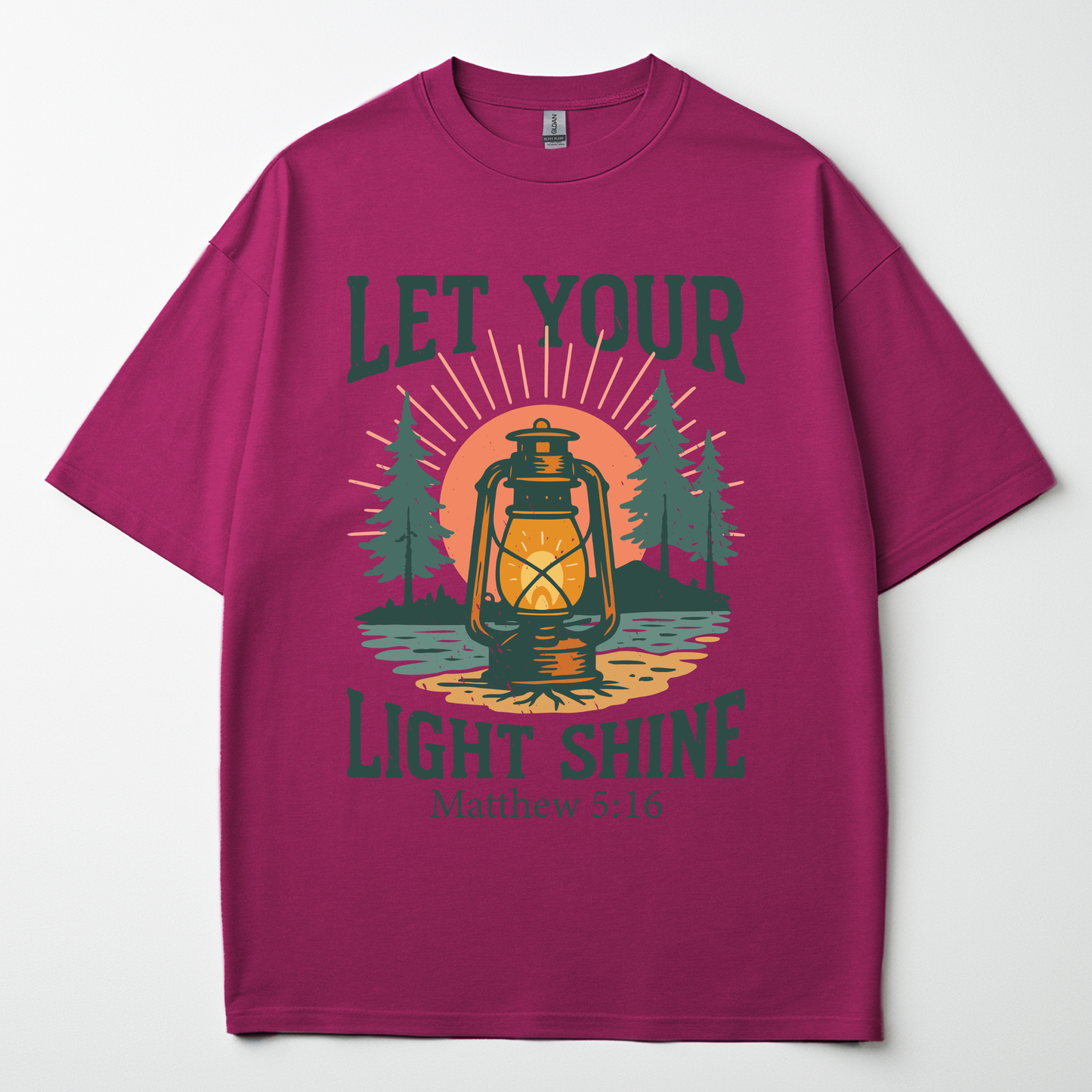 Let Your Light Shine Tee -Matthew 5:16